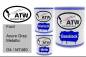 Preview: Ford, Azure Grey Metallic, G4 / M7480: 1L Lackdose + 1L Klarlack + 500ml Härter - Set, von ATW Autoteile West.